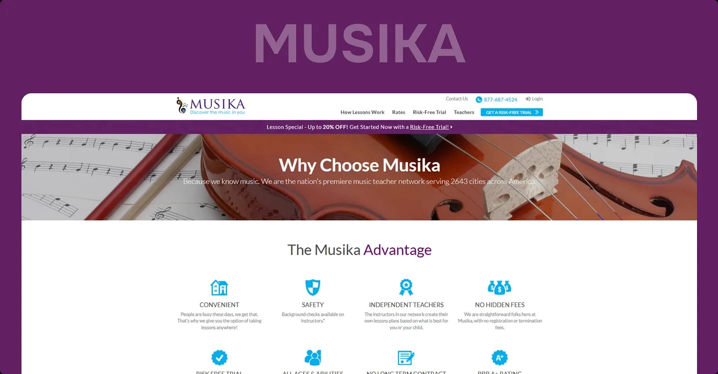 Musika Lessons Grid Image Full Row